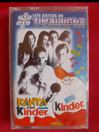 Timbiriche Cassete Los Exitos De/canta Con Kinder/sin Abrir 