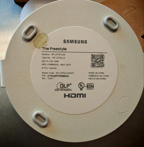 Proyector Samsung The Freestyle 2da Gen , Sp-lff3clax Blanco (Usado)