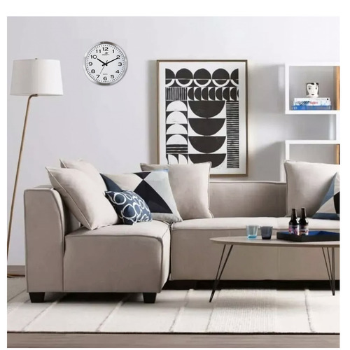 Reloj Pared Metal Siklos Gc1401sw 35cm Silencioso
