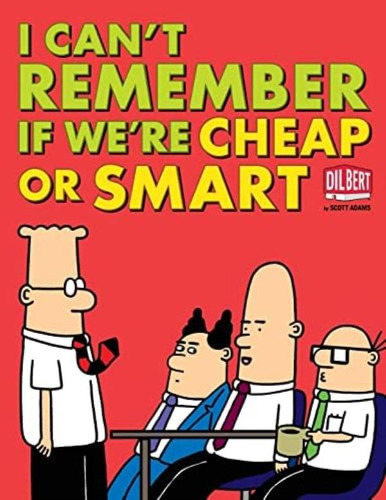 Libro:  I Canøt Remember If Weøre Cheap Or Smart (dilbert)