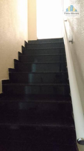 Cobertura Tipo Sem Condomínio Com Acesso Interno Com 2 Dormitórios À Venda, 63 M² Por R$ 450.000 - Vila Humaitá - Santo André/sp - Co0161