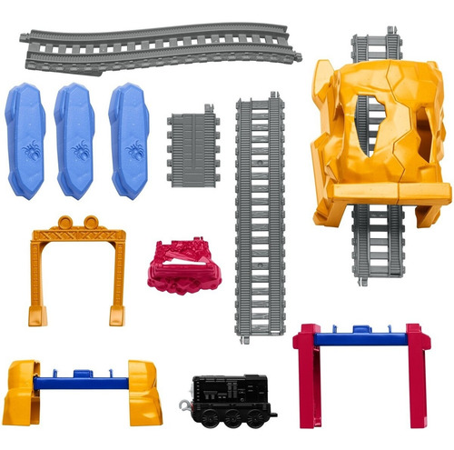 Track and Vehicle Thomas y sus amigos Ghk73 Tunnel Explosion Colored Color