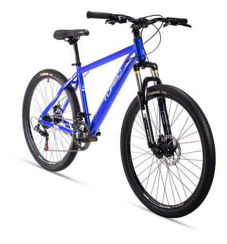 Bicicleta De Montaña R26 Tx 600 Aluminio Azul Turbo Tamaño del cuadro M