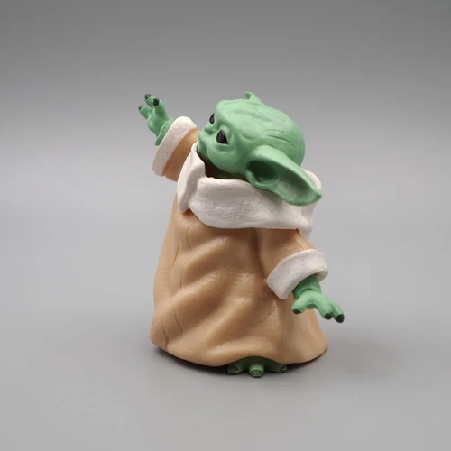 Baby Yoda Mandalorian Movie Action Decoración Coleccionable