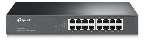 Switch 16 Puertos 10 / 100mbps Tl-sf1016ds Rack Tp-link