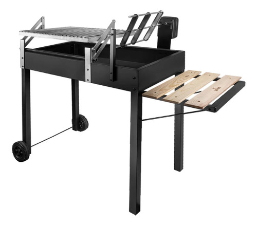 Parrilla Magallánica Rectangular Con Espiedo