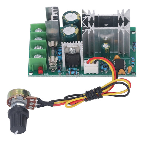Controlador De Velocidad De Motor Dc 20a Regulador De