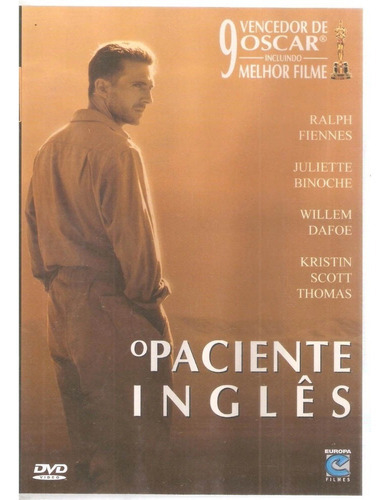 Dvd O Paciente Inglês - Original (lacrado)