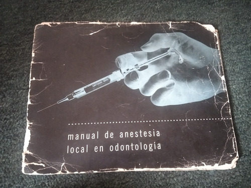 Libro Manual De Anestesia Local En Odontología De Winthrop