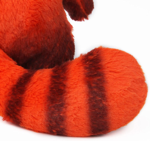 Muñecas De Peluche De Oso Panda Rojo Meilin De 12 Pulgadas,