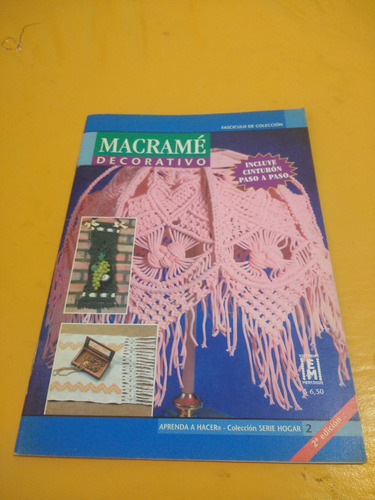 Macrame Decorativo Aprende A Hacer Serie Hogar 2