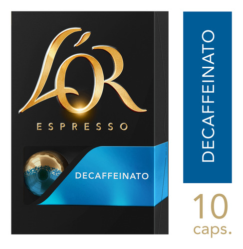 Cápsulas Café L'or Ristretto Decaffeinato 10 Un