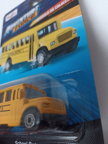 Maisto Adventure Force Camión Escolar School Bus District 2