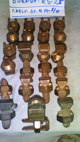 Conector De Bronce Ks25 (#4 Al #1/0)