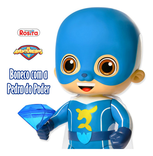 Boneco Do Luccas Neto Aventureiros Super Foca Original 27cm