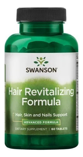 Hair Revitalizing Formula Swanson 60tabs Sin Sabor