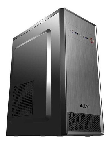 Imagen 2 de 10 de Gabinete De Pc Escritorio Aluna Con Fuente 500w Midtower