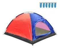Comprar Combo Carpa Camping 6 Personas + Colchoneta Camping Plegable