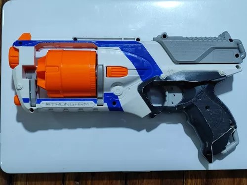 Pistola Nerf STRONGARM Lançador de dardos - Desapegos de Roupas