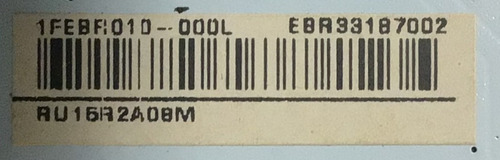 Main Lg Ebr33187002 / Eax69532504 Modelo 55up7000pua.cusylh (Usado)