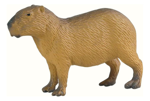 4 Simulación Capybara Figuritas Juguetes Capybara Estatua