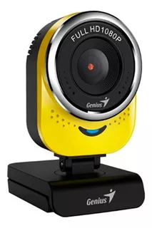 Camara Genius Qcam 6000 Fhd 1080p Usb Yellow