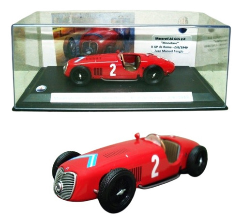 Maserati A6 Gsc Monofaro Fangio 1949 - Coleccion Fangio 1/43