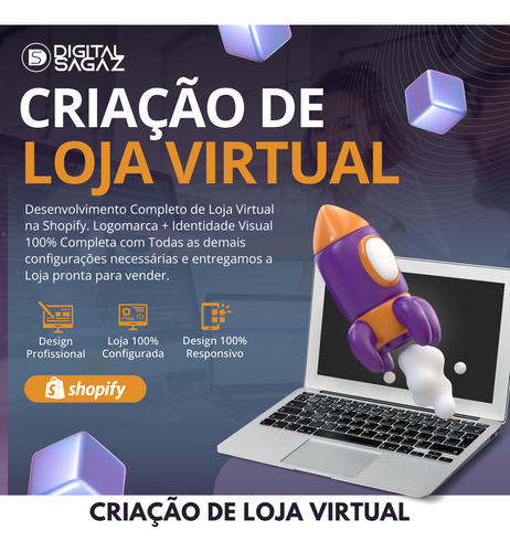 Loja Virtual Shopify De Dropshipping + Tema Premium