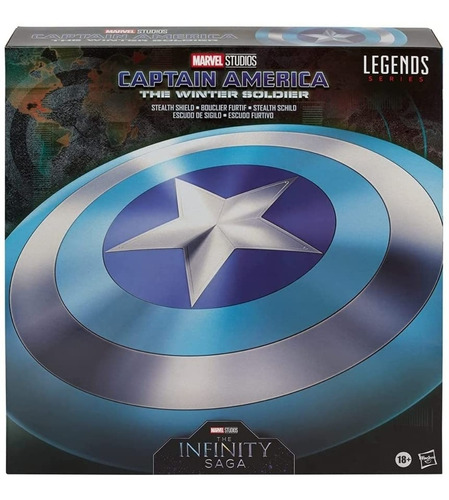 Marvel Hasbro Legends - Escudo Stealth Del Capitán América