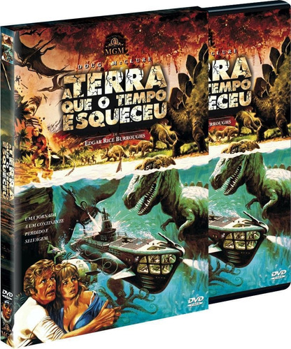 A Terra Que O Tempo Esqueceu - Dvd - Doug Mcclure