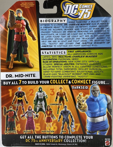 Dr. Mid-nite Dc Universe Classics 75 Years Wave 12 Figure 4