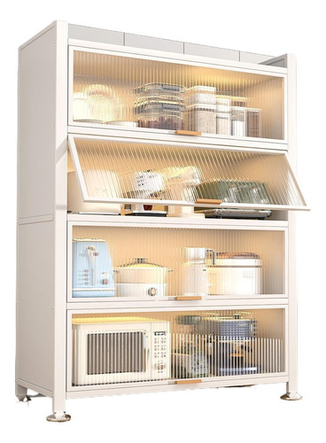 Estante Microondas Gabinete De Cocina 5 Niveles Con Puerta