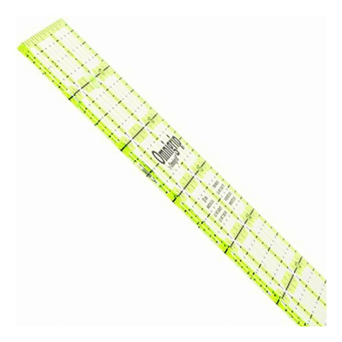 Omnigrid Omnigrip Regla De Acolchado De 3.5 X 12.5 Pulgadas,