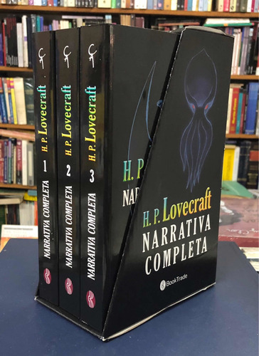 Lovecraft Narrativa Completa - 3 Tomos Estuche - Booktrade 