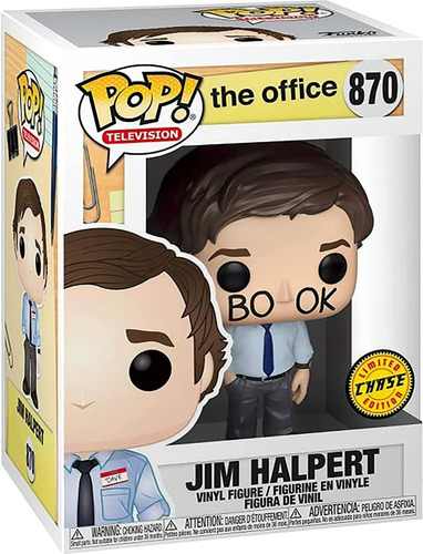 Funko Pop Jim Halpert Book #870 Chase