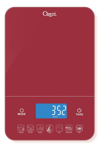 Ozeri Touch Iii 22 Lb (10 Kg) Escala De Cocina Digital Con