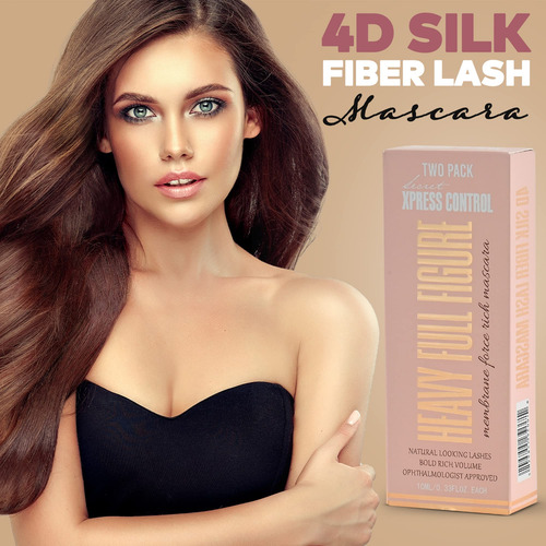Rímel Secret Xpress Control 4d Silk Fiber Alongando 2 Pa
