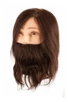 Comprar Cabeza De Práctica Con Barba Barbería Hombre