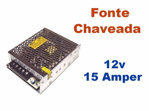 Kit C/ 3 Fonte Chaveada 12v 15 Amperes - Colmeia
