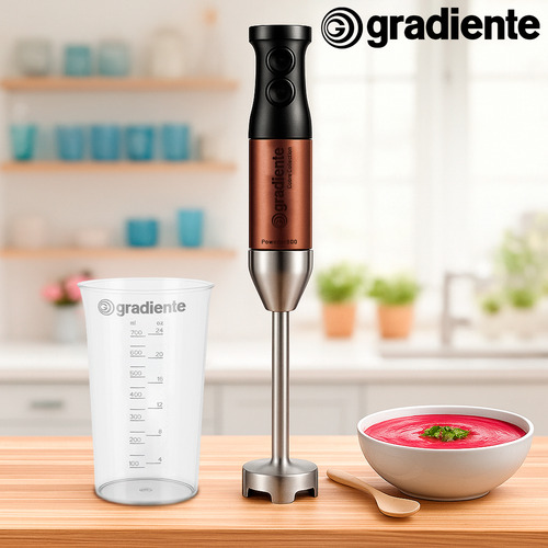 Mixer Gradiente Powder 600 Cobre Collection 600w Com Copo