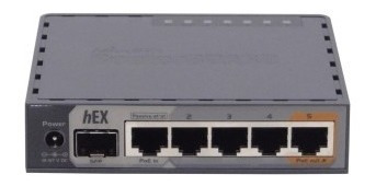 Hexs -mikrotik 1-sfp 5-1000 1-poe | Compratecno | Factura