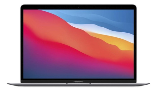 Imagen 1 de 4 de Apple Macbook Air (13 pulgadas, 2020, Chip M1, 256 GB de SSD, 8 GB de RAM) - Gris espacial