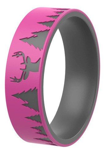 Anillos De Boda De Silicona Thunderfit Para Hombres Y Mujere