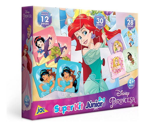 Super Kit Junior Jogos Princesa Toyster