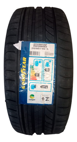 2 Llantas 215/50r17 91v Goodyear Efficientgrip Performance