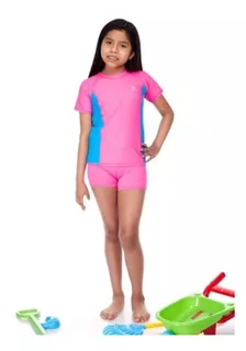 Conjunto De Natación 100% Licra Protección Uv Secado Rapido