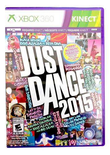 Kinect Just Dance 2015 Xbox 360 (Reacondicionado)