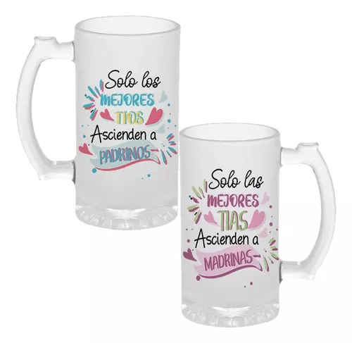 Regalo taza termo personalizado padrinos