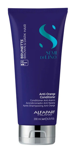  Alfaparf Cond Semi Di Lino Brunette Anti Orange 200ml