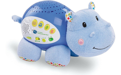 Baby Lil Critters Calmante Starlight Hippo Blue